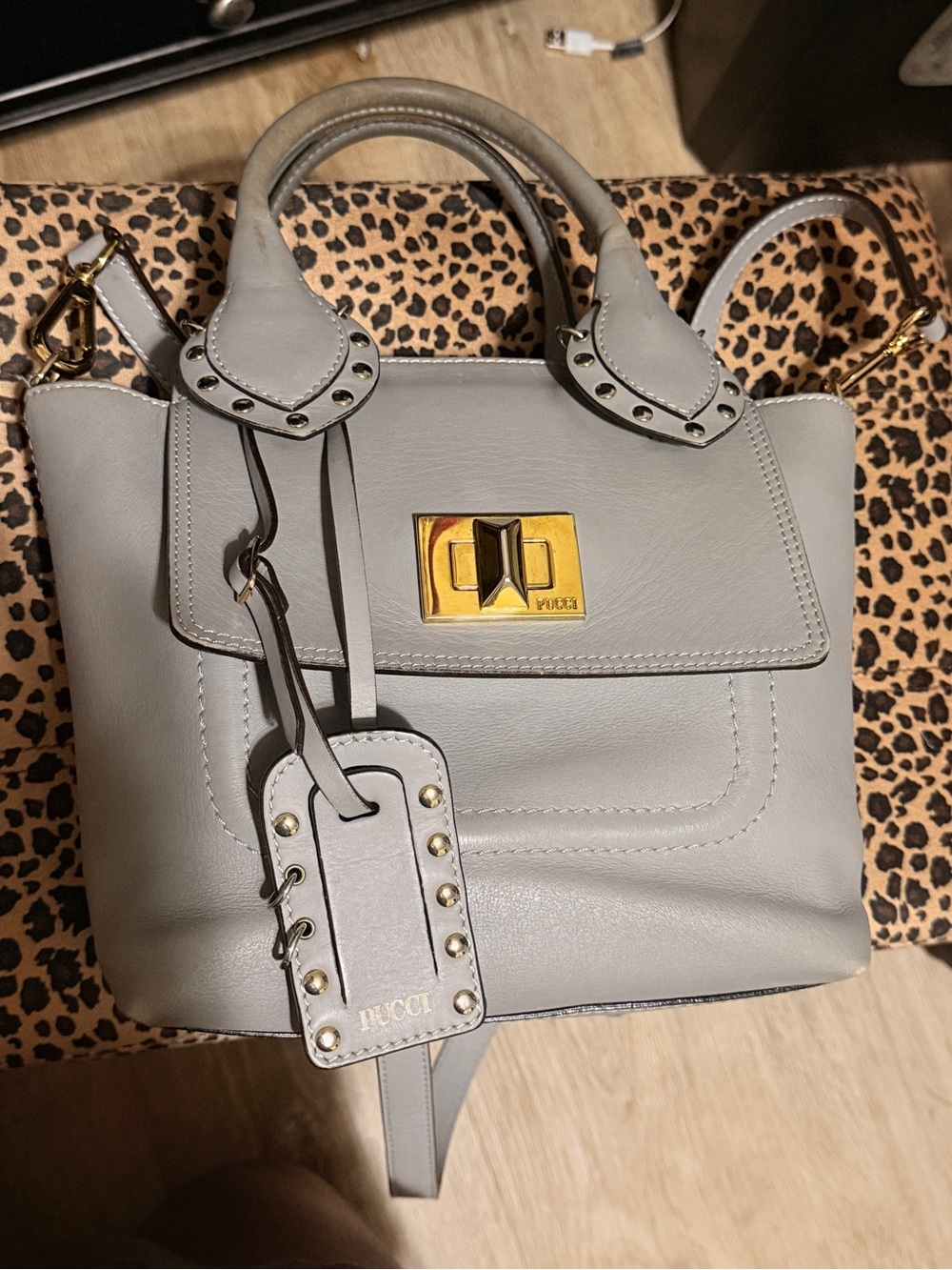 Emilio Pucci Marquis Hangbag in Grey